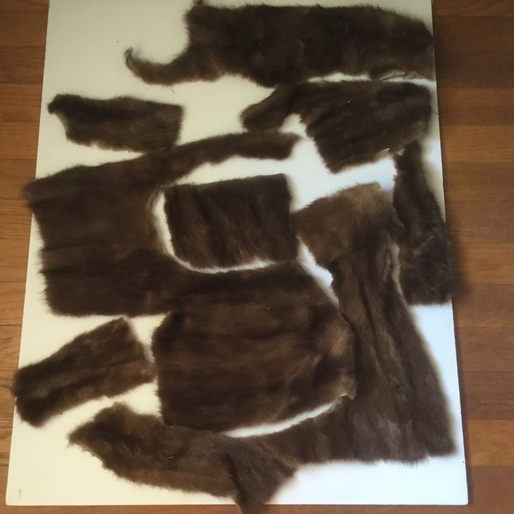 Mink Fur Remants and more
